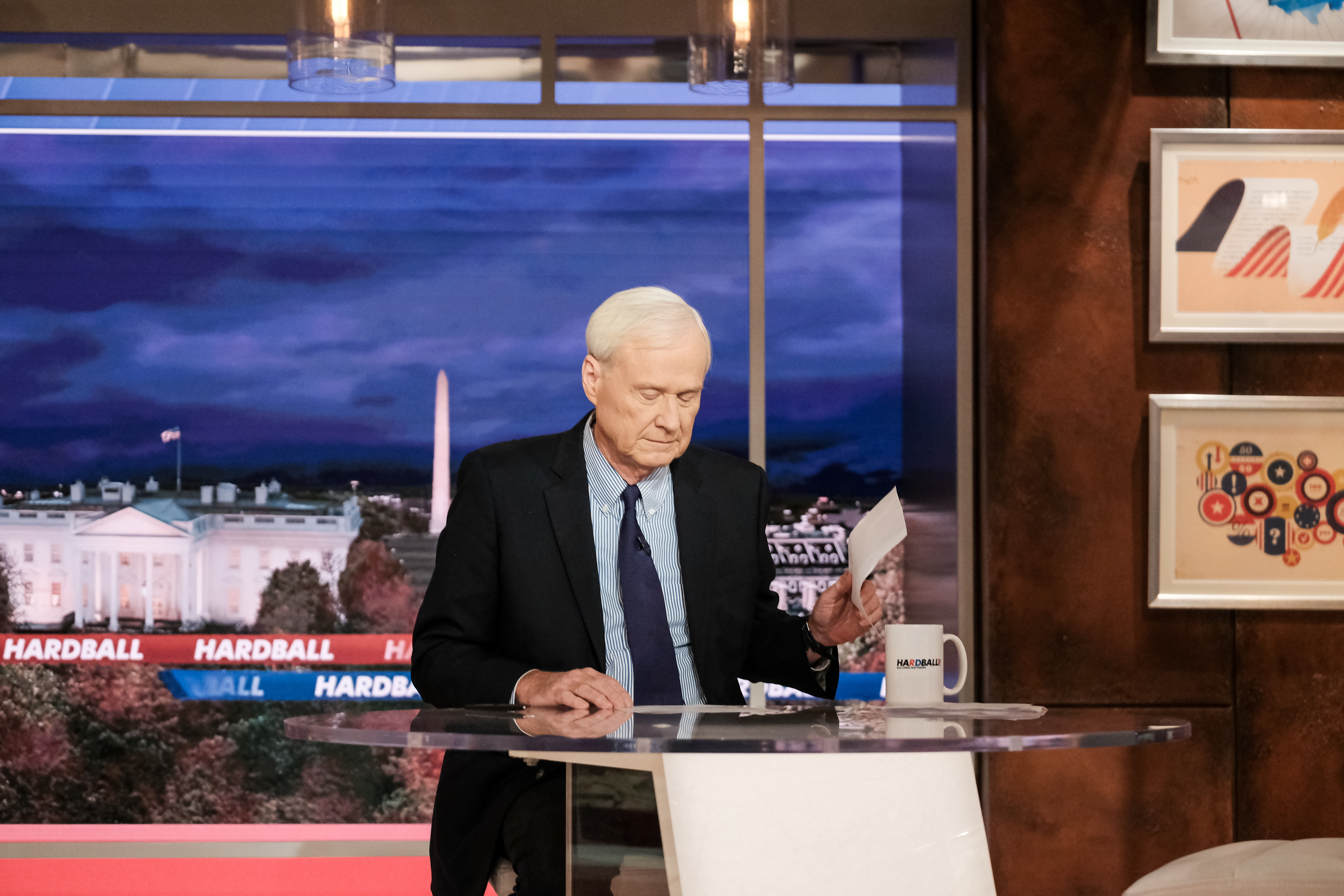 Chris Matthews Out At Msnbc Exits After Opening Segment Of Final Hardball Chris Matthews Out At Msnbc Exits After Opening Segment Of Final Hardball