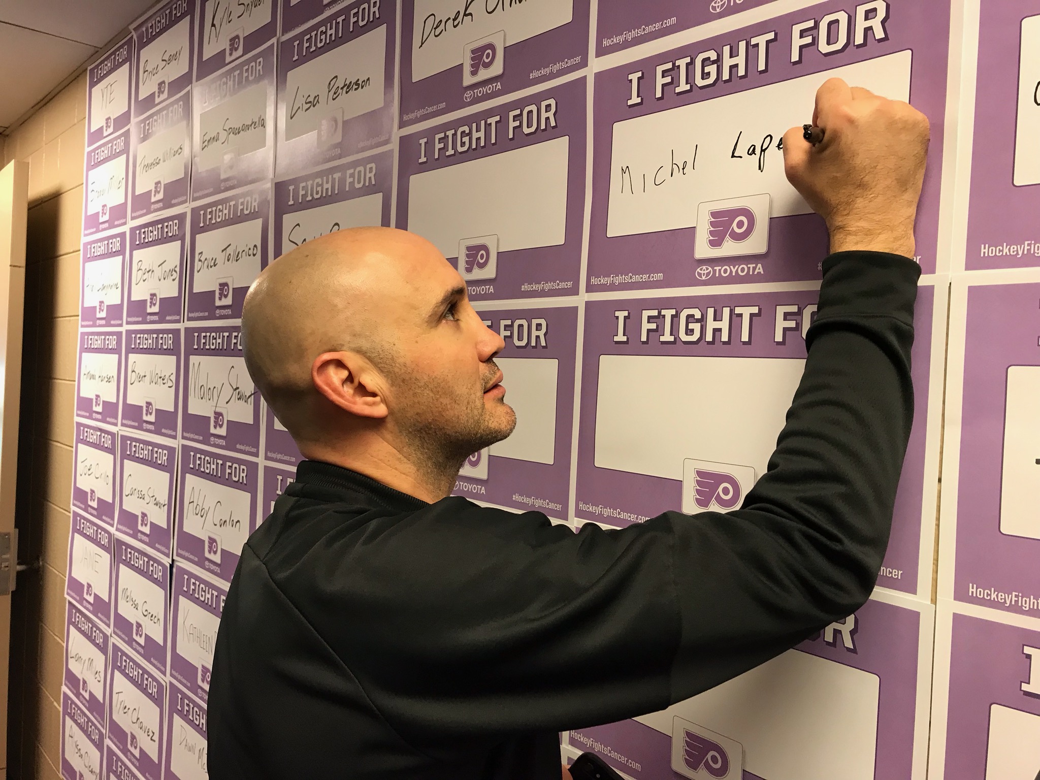 flyers hockey fights cancer 2019