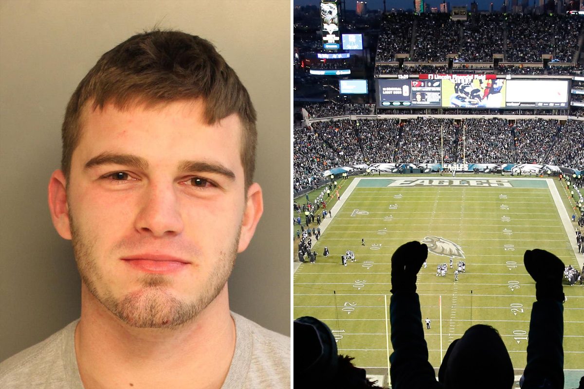 Cops: Eagles fan arrested after punching horse at the Linc