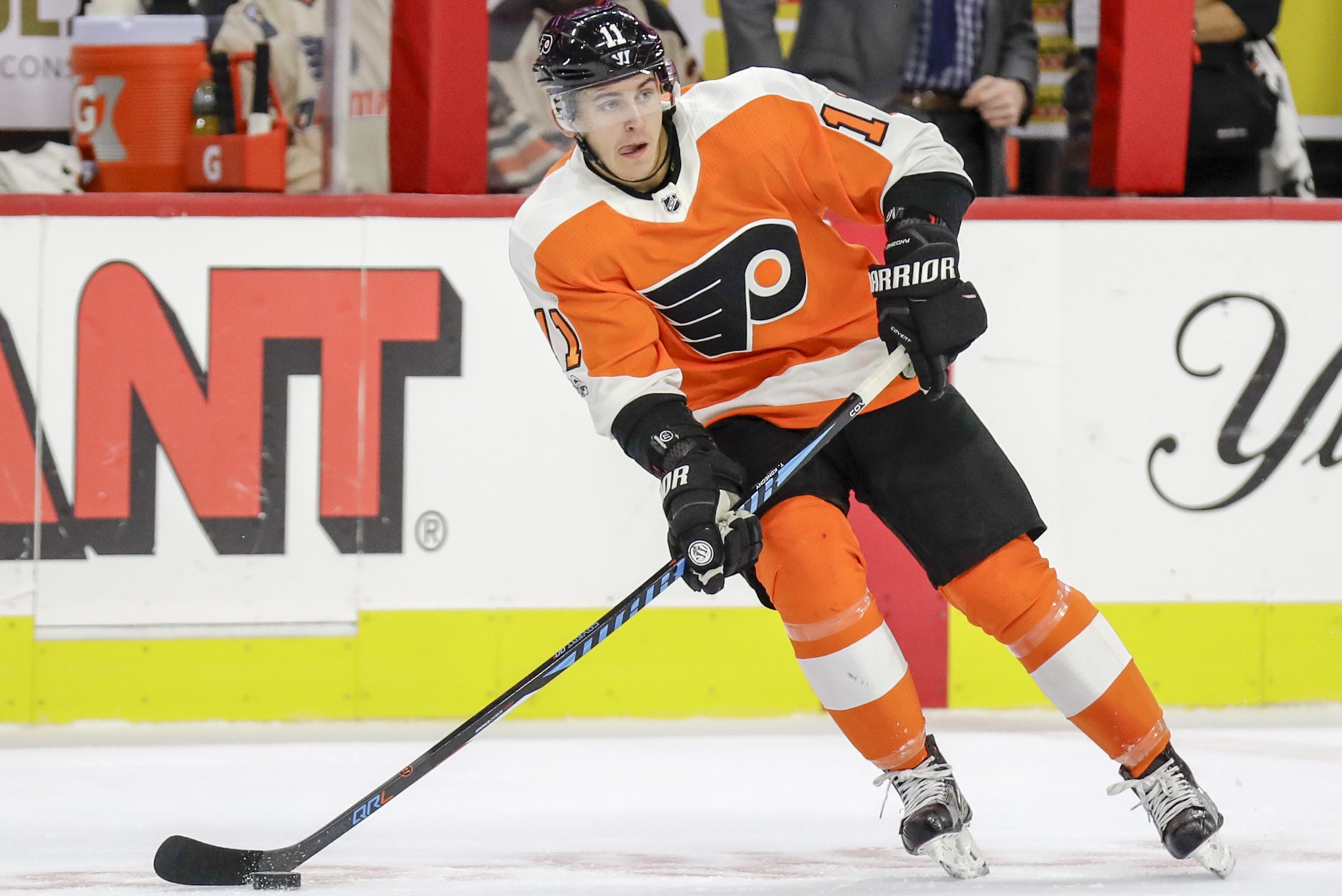 Flyers' Travis Konecny excited about chance at expanded role