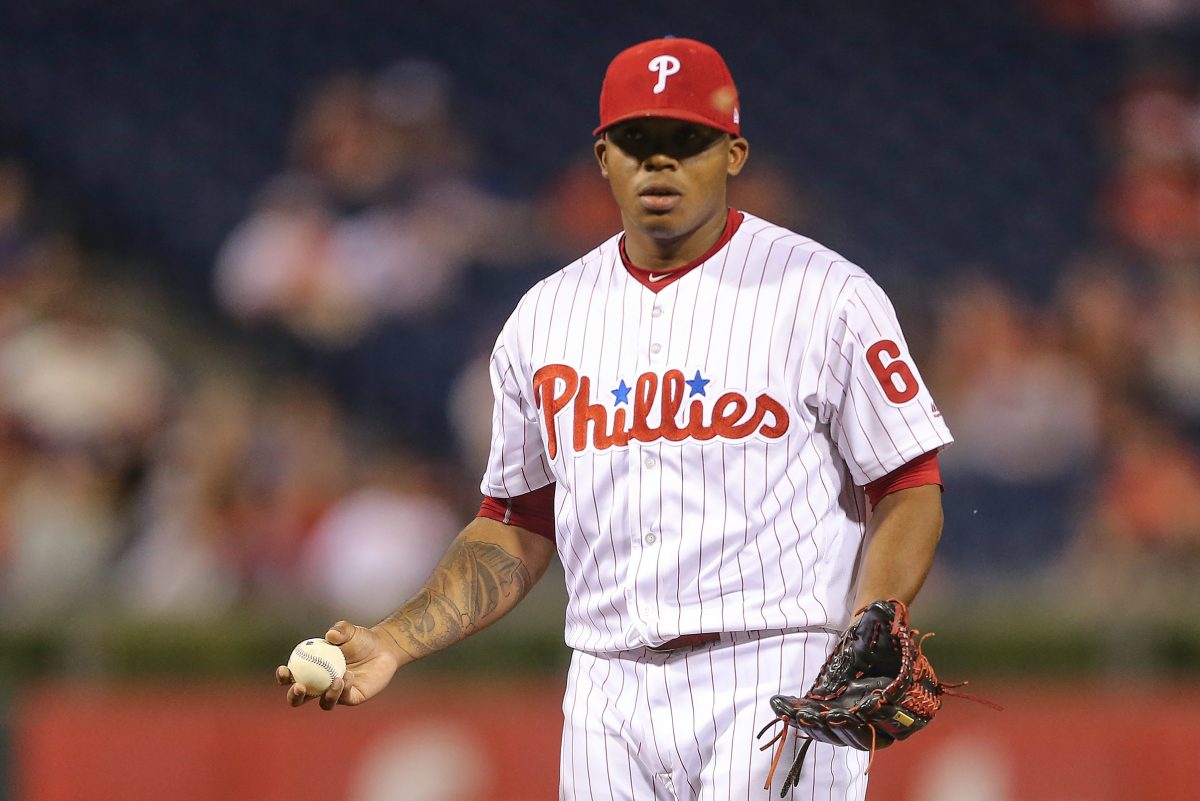 thumbnail image 2 of Edubray Ramos Autographed Signed 8X10 Philadelphia Phillies Photo - Autographs 2 of 14