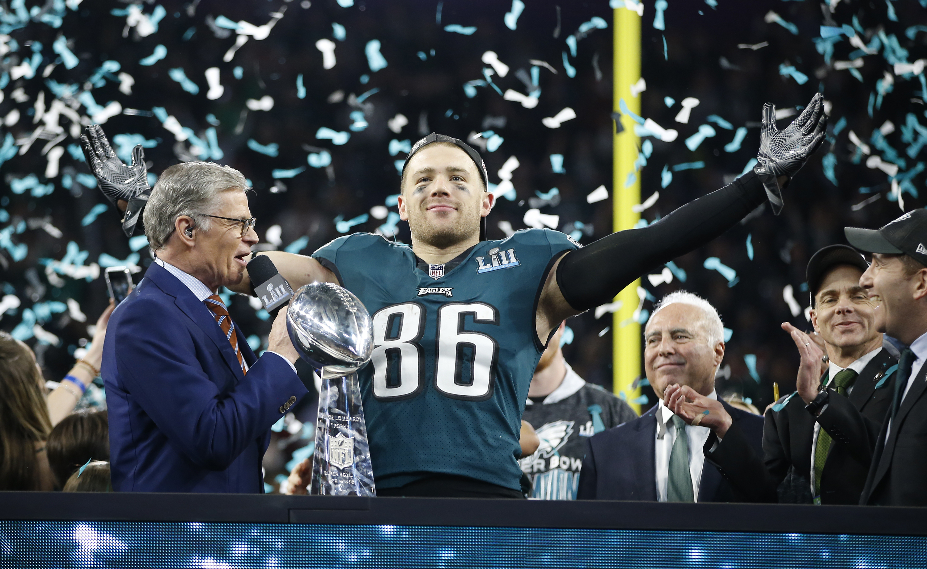 Zach Ertz and the touchdown that won the Eagles the Super Bowl