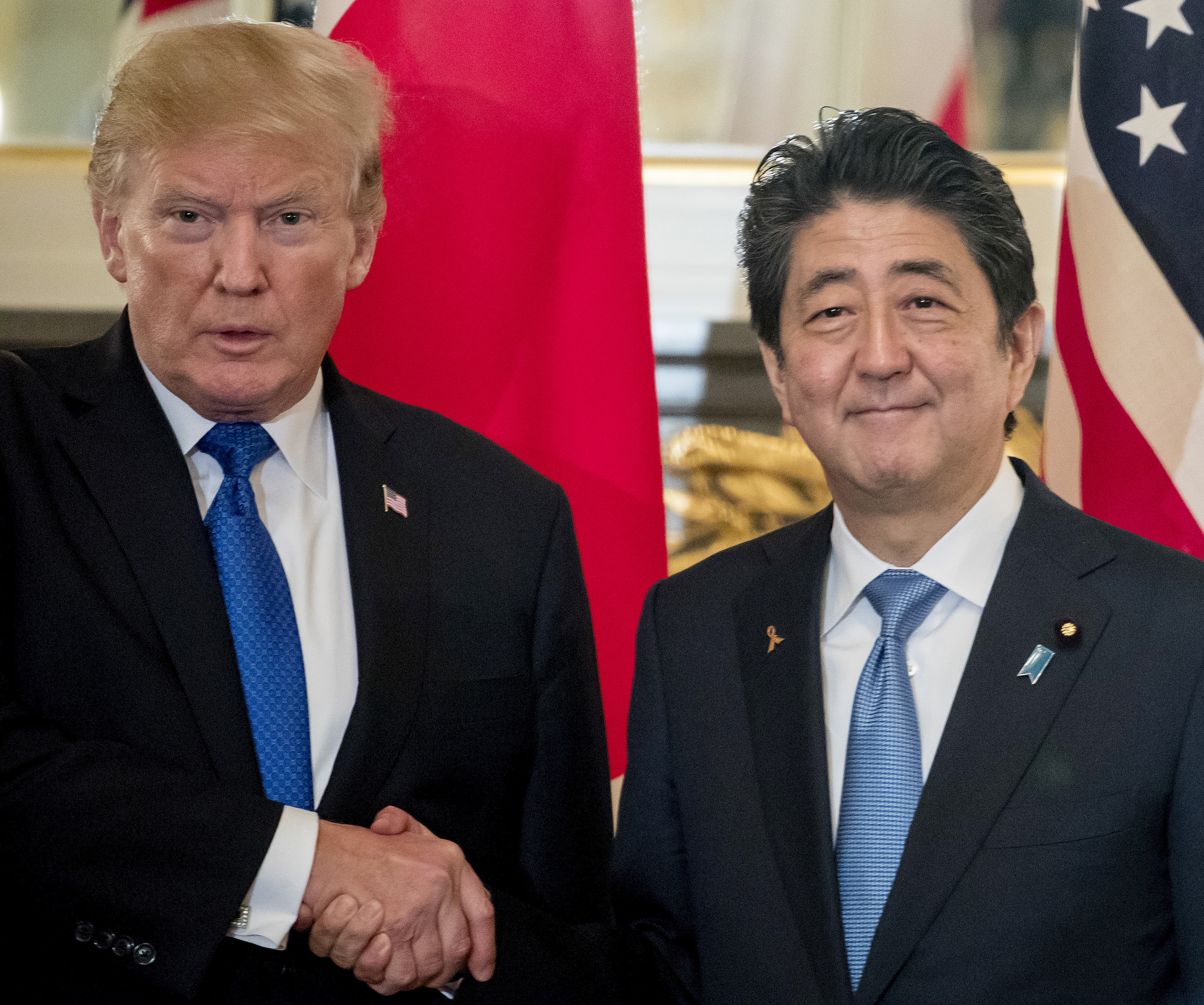 Japan courts Trump using emperor, first lady's birthday